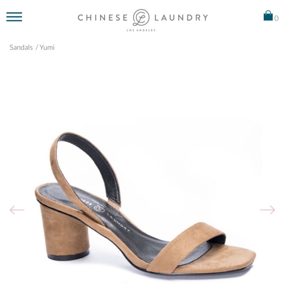 Chinese Laundry YUMI Sandal size 6